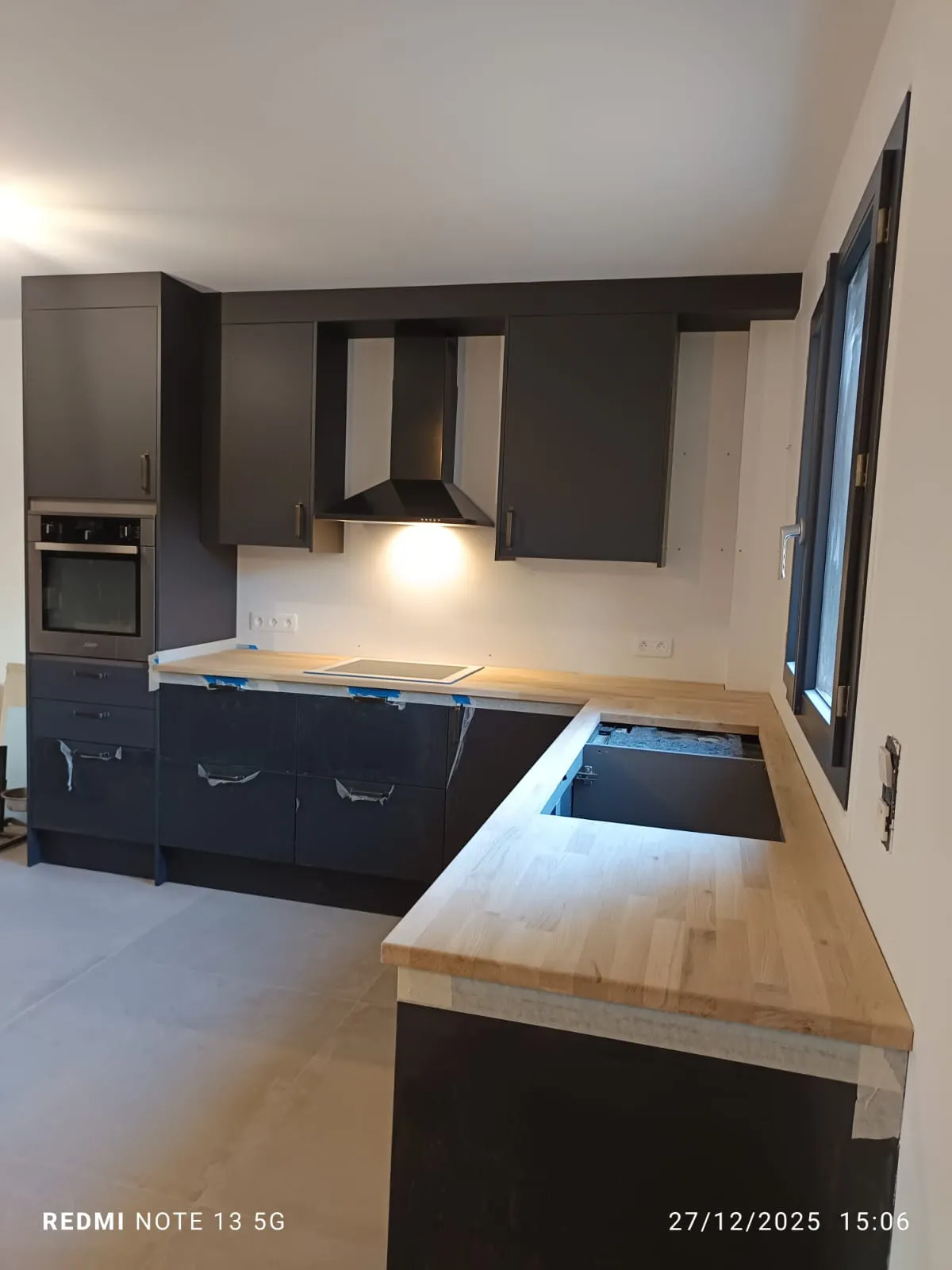 Cuisine sur mesure à Montesson (78) — menuisier artisan